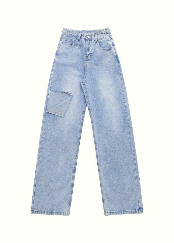 So Ripped! Y2K Grunge Loose Jeans - 90s Fashion, Retro Style, Summer Y2K Outfits