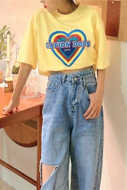 So Ripped! Y2K Grunge Loose Jeans - 90s Fashion, Retro Style, Summer Y2K Outfits