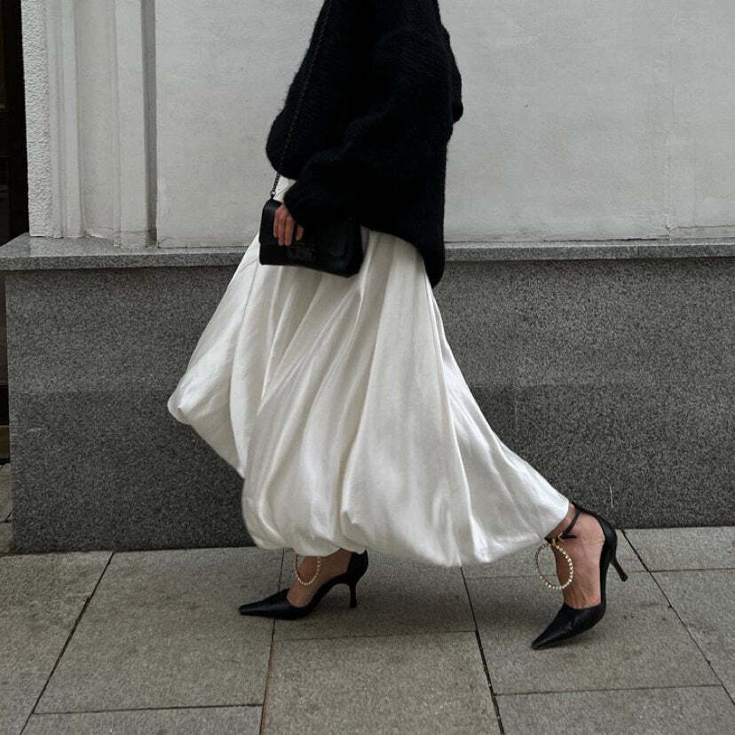 Sofie Balloon Skirts - Y2K Summer Grunge, 90s Retro, Pastel Goth, and Popstar Outfits