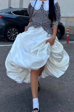 Sofie Balloon Skirts - Y2K Summer Grunge, 90s Retro, Pastel Goth, and Popstar Outfits