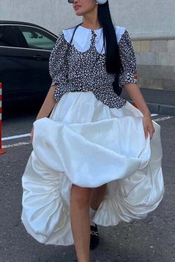 Sofie Balloon Skirts - Y2K Summer Grunge, 90s Retro, Pastel Goth, and Popstar Outfits