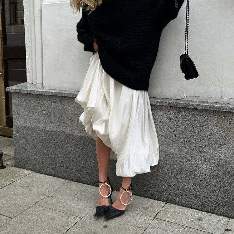 Sofie Balloon Skirts - Y2K Summer Grunge, 90s Retro, Pastel Goth, and Popstar Outfits