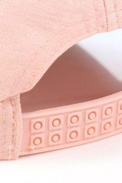 Soft Pink Snapback Baseball Hat - Y2K Grunge, 90s Fashion, Retro Style, Pastel Goth Accessory