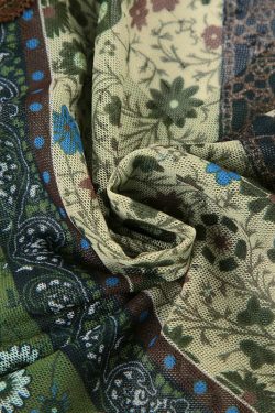 Soraya Patchwork Top - Y2K Summer Grunge, 90s Retro, Pastel Goth, Y2K Club & Party Outfits
