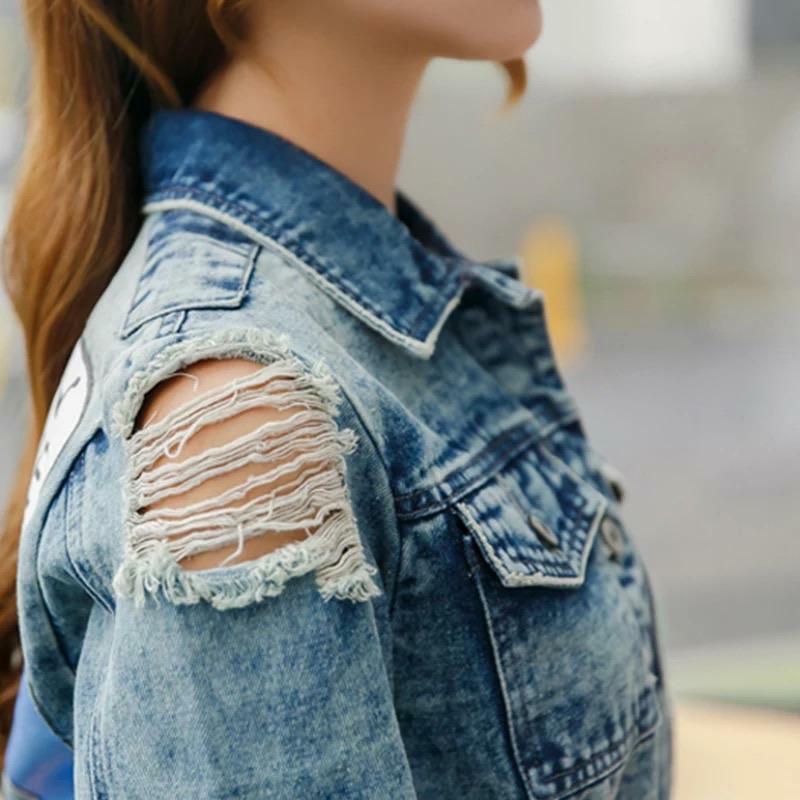 Sourpuff Comic Style Jacket - Y2K Summer, 90s Grunge, Retro, Pastel Goth, Y2K Popstar