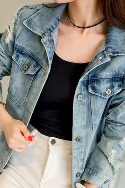 Sourpuff Comic Style Jacket - Y2K Summer, 90s Grunge, Retro, Pastel Goth, Y2K Popstar