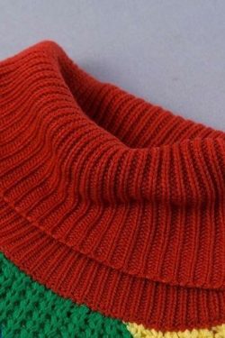 Sourpuff Knitted Sweatshirt� - Y2K Grunge & 90s Retro Style for Summer Outfits & Party Looks