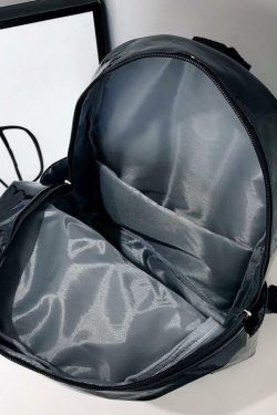 Sourpuff Laser Geometric Backpacks - Y2K Summer, 90s Grunge, Retro Style, Pastel Goth, Y2
