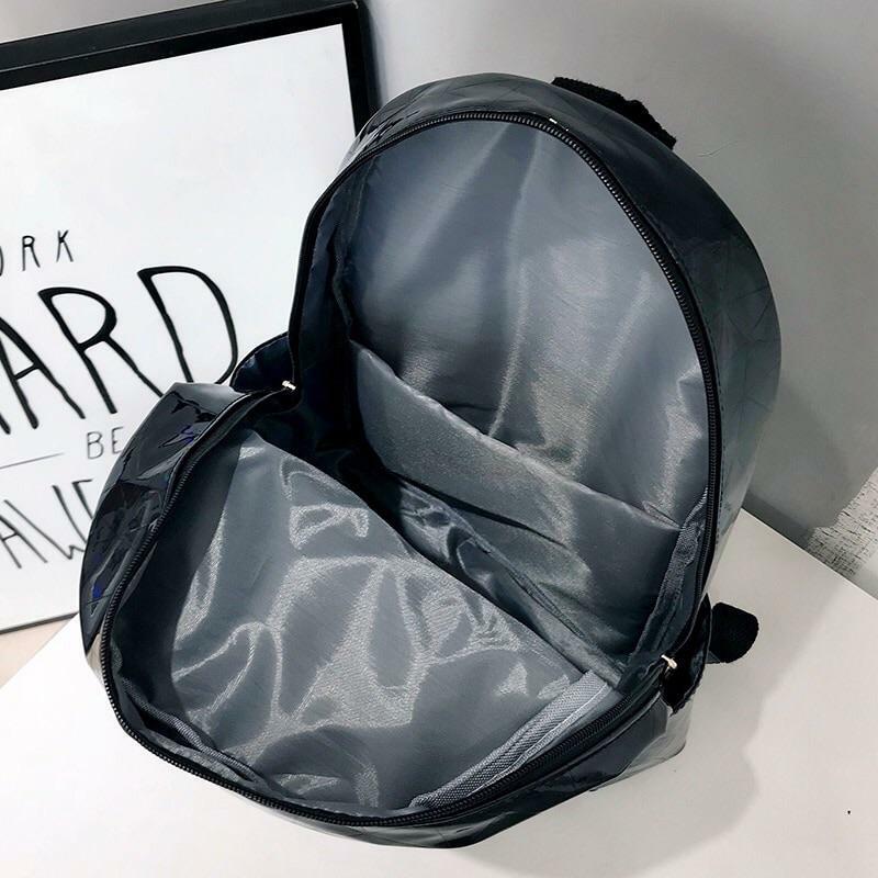 Sourpuff Laser Geometric Backpacks - Y2K Summer, 90s Grunge, Retro Style, Pastel Goth, Y2