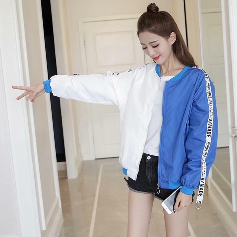 Sourpuff Y2K Korean-Style Windbreaker Jacket - 90s Grunge, Retro Summer, Pastel Goth Fashion