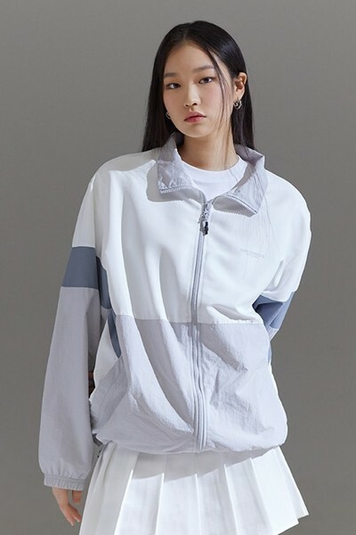 SPAO Unisex Y2K Windbreaker - Retro 90s Grunge, Summer Outfits, Pastel Goth, Hip Hop Fashion