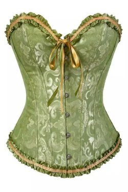 Spark Green Corset Top ? Y2K Summer Grunge Outfit | 90s Fashion | Retro Y2K Party Look