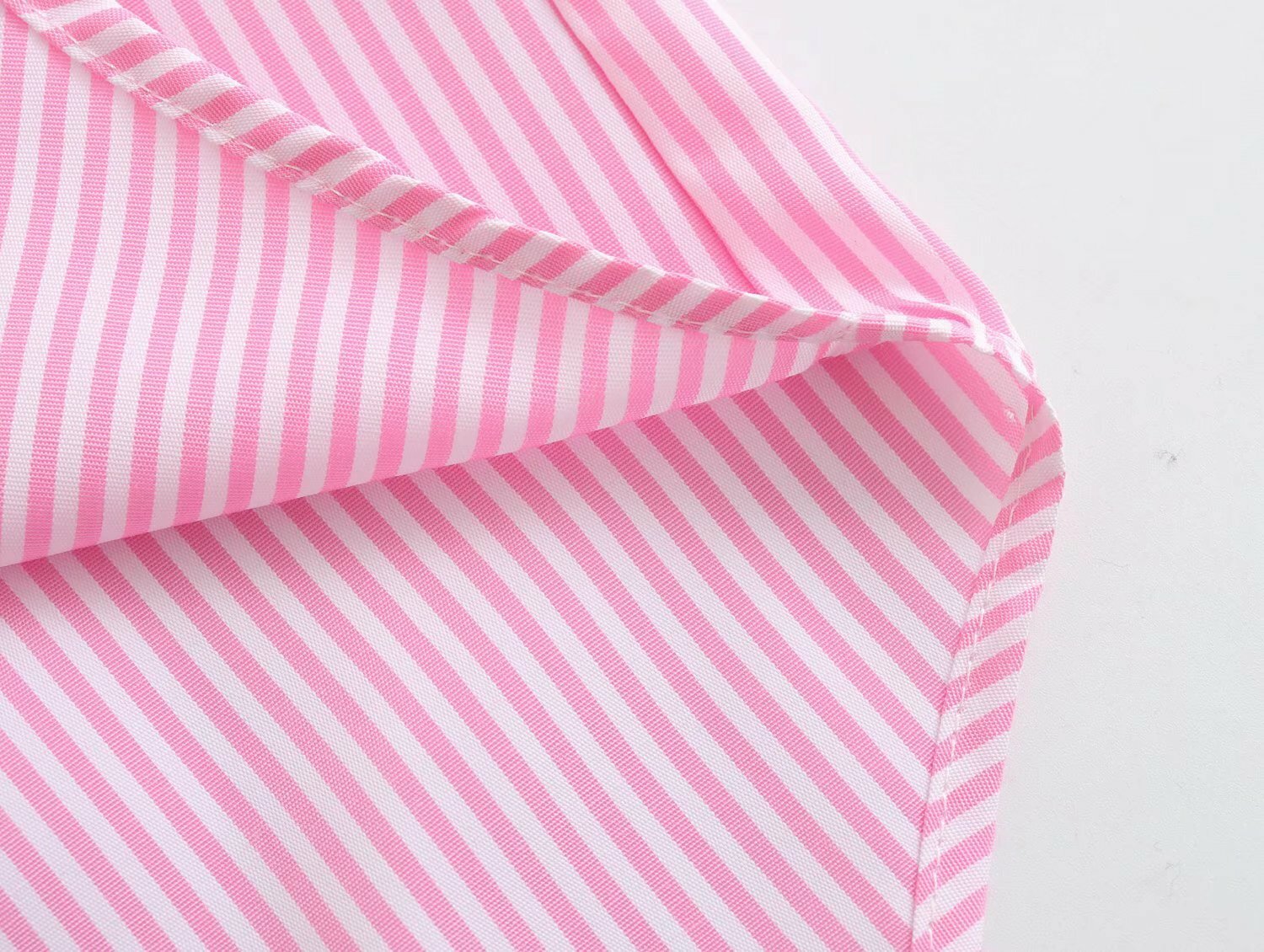 Stacy Striped Loose Shirt - Y2K Summer Grunge, 90s Retro, Pastel Goth, Y2K Club & Party Out