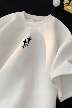Star Shirt Y2K - Retro 90s Grunge, Summer Y2K Outfits, Baby Tees, and Pastel Goth Fashion