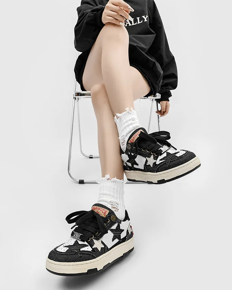 Star Shoes Y2K: Retro 90s Grunge, Y2K Summer Outfits, Popstar & Club Fashion for Women