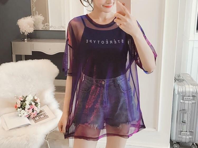 Stereotype Y2K Two-Piece Shirt - 90s Grunge, Retro Summer, Pastel Goth, Y2K Party Outfit