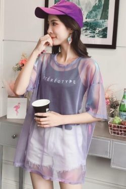 Stereotype Y2K Two-Piece Shirt - 90s Grunge, Retro Summer, Pastel Goth, Y2K Party Outfit