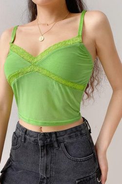 Strawberry Ruffled Crop Top - Y2K Summer, 90s Fashion, Grunge, Retro, Pastel Goth, Y2K