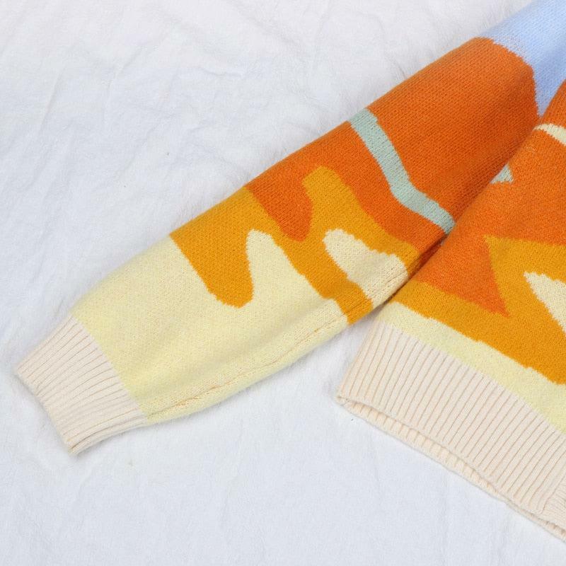 Sunny Vintage Cardigan - Y2K Summer & 90s Grunge Outfit, Retro Y2K Fashion for Women