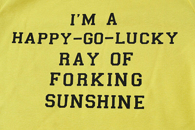 Sunshine Letter Print T-Shirt - Y2K Summer, 90s Grunge, Retro, Pastel Goth, Y2K Club Outfit