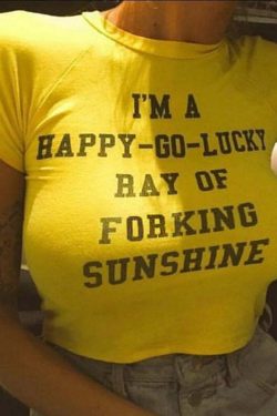 Sunshine Letter Print T-Shirt - Y2K Summer, 90s Grunge, Retro, Pastel Goth, Y2K Club Outfit