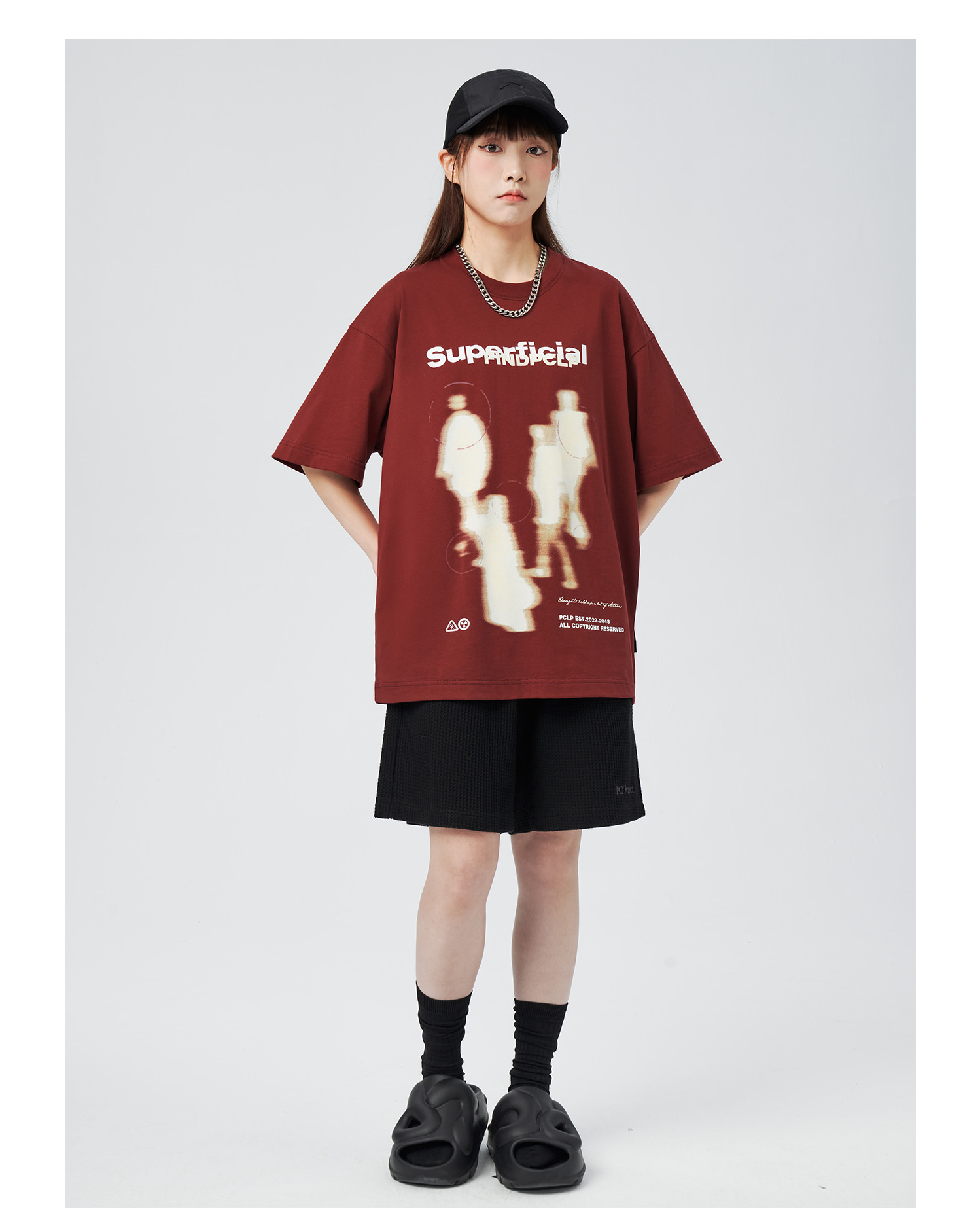 Superficial Tee - Y2K Summer Grunge, 90s Retro, Pastel Goth, Y2K Club & Party Outfits