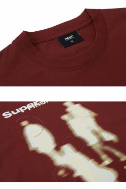 Superficial Tee - Y2K Summer Grunge, 90s Retro, Pastel Goth, Y2K Club & Party Outfits