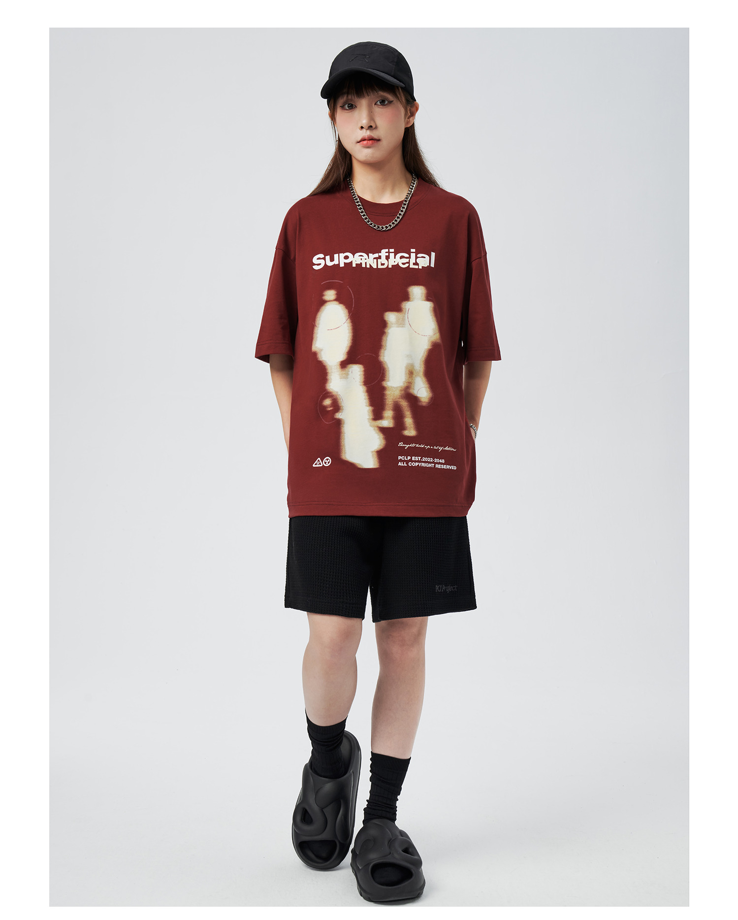 Superficial Tee - Y2K Summer Grunge, 90s Retro, Pastel Goth, Y2K Club & Party Outfits