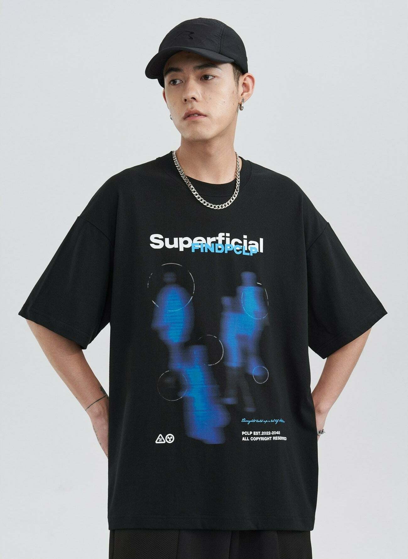 Superficial Tee - Y2K Summer Grunge, 90s Retro, Pastel Goth, Y2K Club & Party Outfits