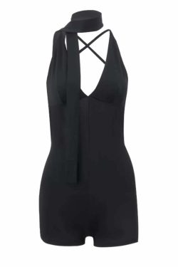 Sury Sleeveless Romper - Y2K Summer Outfit, 90s Fashion, Grunge, Retro Style, Y2K Party Look