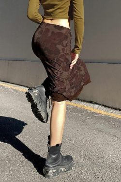 Susanna Mesh Midi Skirt - Y2K Summer, 90s Grunge, Retro Style, Y2K Party & Club Outfits