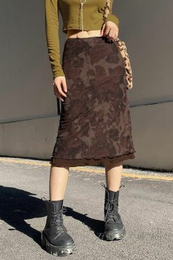 Susanna Mesh Midi Skirt - Y2K Summer, 90s Grunge, Retro Style, Y2K Party & Club Outfits