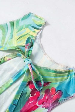 Syncere Printed Maxi Dress - Y2K Summer, 90s Grunge, Retro Style, Y2K Party & Club Outfits
