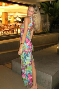 Syncere Printed Maxi Dress - Y2K Summer, 90s Grunge, Retro Style, Y2K Party & Club Outfits