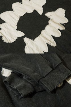 Teeth Hoodie - Y2K Grunge & 90s Retro Style for Summer, Club, and Party Outfits
