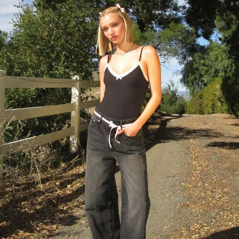 Tehya Tank Top - Y2K Summer Grunge, 90s Retro, Pastel Goth, Hip Hop Fashion for Women