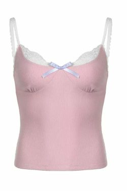Toni Tank Top - Y2K Summer Grunge, 90s Retro, Pastel Goth, Baby Tees, Y2K Club &