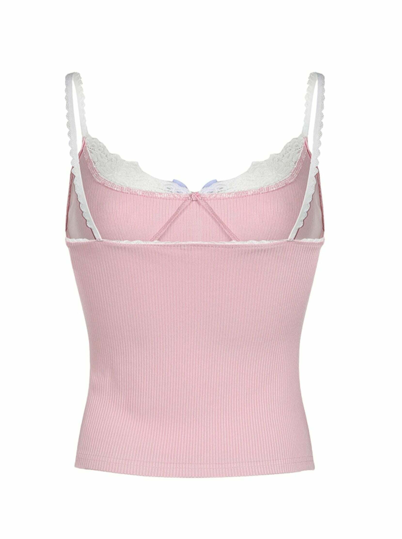 Toni Tank Top - Y2K Summer Grunge, 90s Retro, Pastel Goth, Baby Tees, Y2K Club &