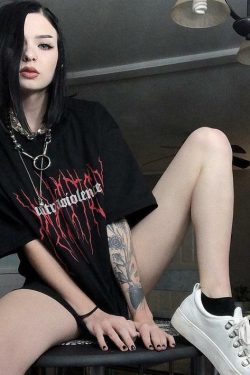 Ultraviolence Shirt - Y2K Grunge, 90s Fashion, Retro Summer, Pastel Goth, Y2K Party Outfit