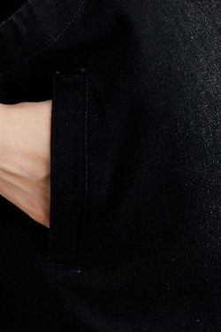Unique Black Hooded Button Denim Trench Vest - Y2K Grunge, 90s Fashion, Retro Summer Outfit