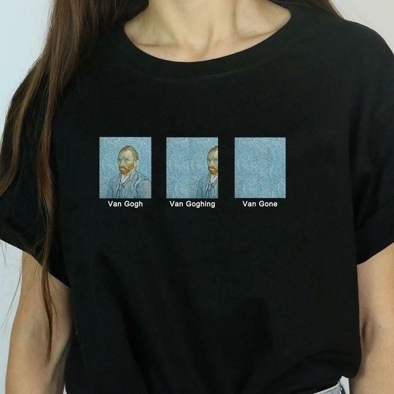 VAN GONE T-SHIRT - Y2K Summer Grunge, 90s Retro, Pastel Goth, Y2K Popstar