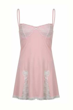 Vida Mini Dress with Bow Detail - Y2K Summer Outfit, 90s Fashion, Grunge, Retro Style