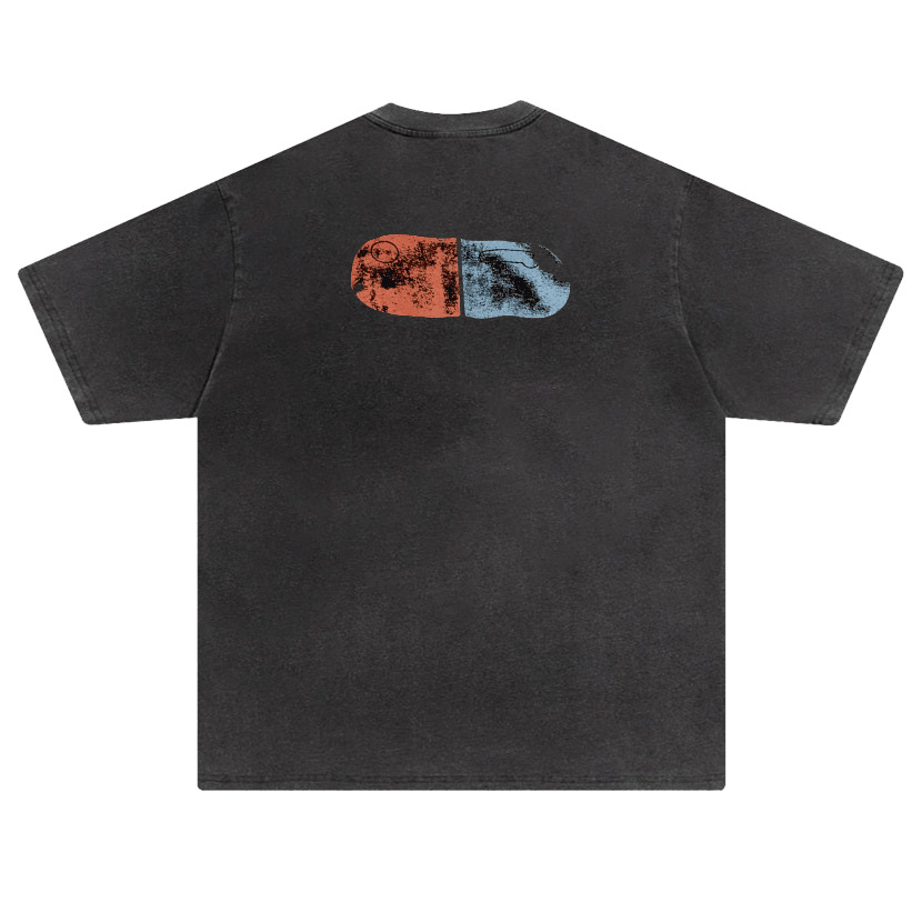 Vintage 'Motorcycle' Oversized Tee - Y2K Grunge, 90s Fashion, Retro Style, Summer Y2K Outfits