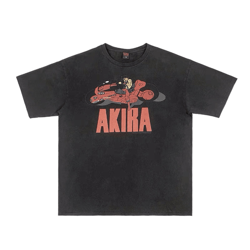 Vintage 'Motorcycle' Oversized Tee - Y2K Grunge, 90s Fashion, Retro Style, Summer Y2K Outfits
