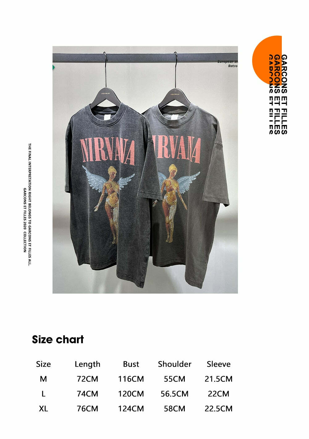Vintage 90s Grunge Oversize Tee - Y2K Summer Outfit, Retro Style, Y2K Club & Party Fashion