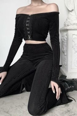 Vintage Black Cargo Pants - Y2K Summer Grunge Outfit, 90s Fashion, Retro Style, Y2K Club
