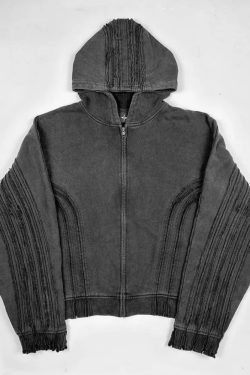 Vintage Black Oversized Hoodie - Y2K Grunge, 90s Fashion, Retro Style, Y2K Summer Outfits