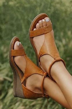 Vintage Black Peep Toe Zip Up Wedge Sandals - Y2K Grunge, 90s Fashion, Retro Summer Outfits