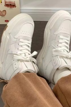 Vintage High Top Sneakers for Women - Y2K Summer, 90s Grunge, Retro Hip Hop Fashion