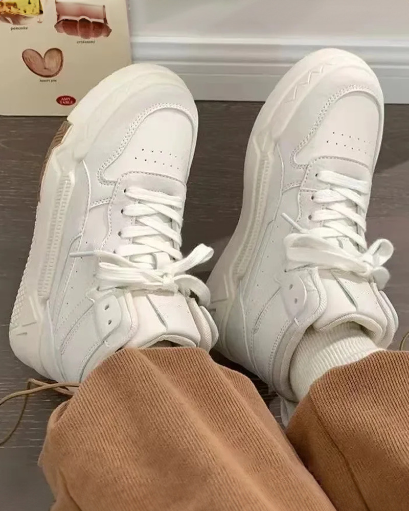 Vintage High Top Sneakers for Women - Y2K Summer, 90s Grunge, Retro Hip Hop Fashion